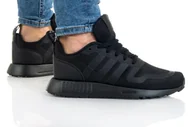 Buty dla dziewczynek - Adidas Multix X Plr FX6231 Buty Dziecięce Czarne - miniaturka - grafika 1
