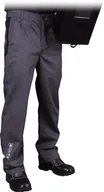 Odzież robocza - Spodnie ochronne do pasa szaro-czarny roz.62 - miniaturka - grafika 1