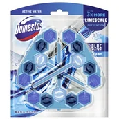 Środki do WC - Domestos Power 5+ Ocean kostka toaletowa 3x55g - miniaturka - grafika 1