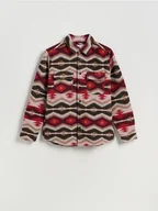 Koszule męskie - Reserved - Wzorzysta koszula comfort fit - wielobarwny - miniaturka - grafika 1