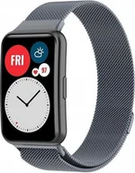Akcesoria do smartwatchy - PASEK Bransoleta opaska do HUAWEI WATCH FIT stal - miniaturka - grafika 1