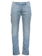 Spodnie męskie - Pepe Jeans Dżinsy - Slim fit - w kolorze błękitnym - miniaturka - grafika 1