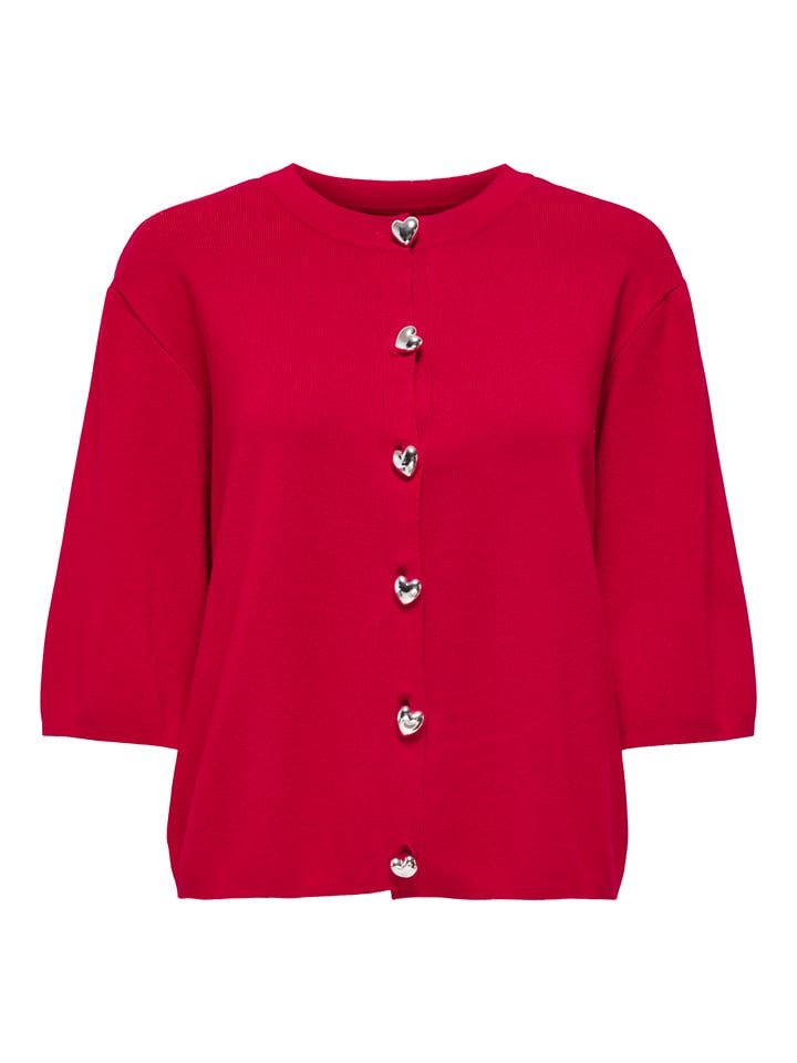 ONLY Kardigan w kolorze czerwonym