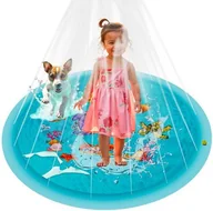 Zabawki i gry sportowe - Mata zraszająca do ogrodu 150cm Kruzzel 25568 - miniaturka - grafika 1