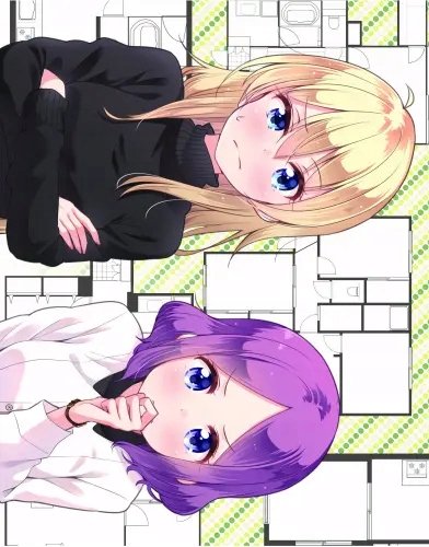 Plakat Anime Manga New Game+ ng_077 A1+ (custom)