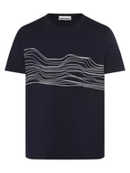 Koszulki męskie - ARMEDANGELS - T-shirt męski  Jaames, niebieski - miniaturka - grafika 1