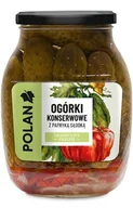 Pasztet i przetwory mięsne - POLAN Ogórki konserwowe z papryką słodką 840g [6] - miniaturka - grafika 1