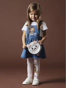 NAME IT Legginsy GABBY 13231883 Różowy Slim Fit - Legginsy - miniaturka - grafika 1