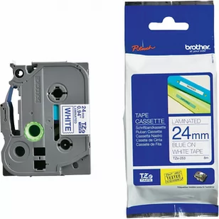 Brother TZe-253 24mm x 8m (TZe253) (jest na magazynie) - Taśmy do drukarek barwiące - miniaturka - grafika 1