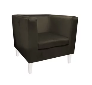 Fotel Monaco nogi białe MG05 - Fotele - miniaturka - grafika 1