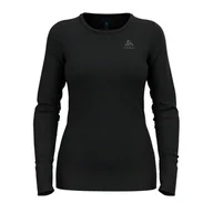 Koszulki i topy damskie - Koszulka damska Odlo BL TOP crew neck l/s MERINO 200 - miniaturka - grafika 1