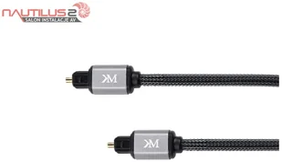 Kruger&Matz Krüger&amp;Matz Kabel optyczny toslink-toslink 0.5m KM0318 KM0318 - Kable - miniaturka - grafika 2