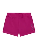 Spodnie i spodenki dla dziewczynek - Guess Szorty sportowe K6GD03 KA6R4 Różowy Regular Fit - miniaturka - grafika 1