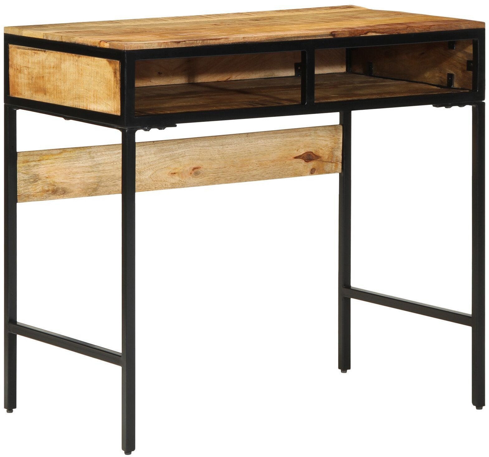 vidaXL Biurko 80x50x75 cm z litego drewna mango