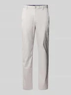 Spodnie męskie - Chinosy o kroju regular fit z mieszanki bawełny - miniaturka - grafika 1