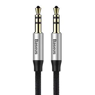 Baseus KABEL AUX BASEUS YIVEN AUDIO M30 0,5M SILVER/BLACK - Darmowe płatności online! KAB-BAS-YIV-SILBK / CAM30-AS1 - Kable - miniaturka - grafika 7