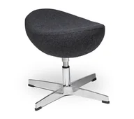 Fotele - King Home Podnóżek EGG CLASSIC ciemny szary 5900168807860 - miniaturka - grafika 1