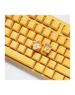 Klawiatury - Klawiatura do gier Ducky One 3 Yellow, RGB LED - MX-Clear US - miniaturka - grafika 1