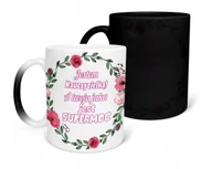 Kubki - KUBEK MAGICZNY Z NADRUKIEM-PREZENT NAUCZYCIEL RÓŻNE WZORY DO WYBORU+IMIĘ - miniaturka - grafika 1