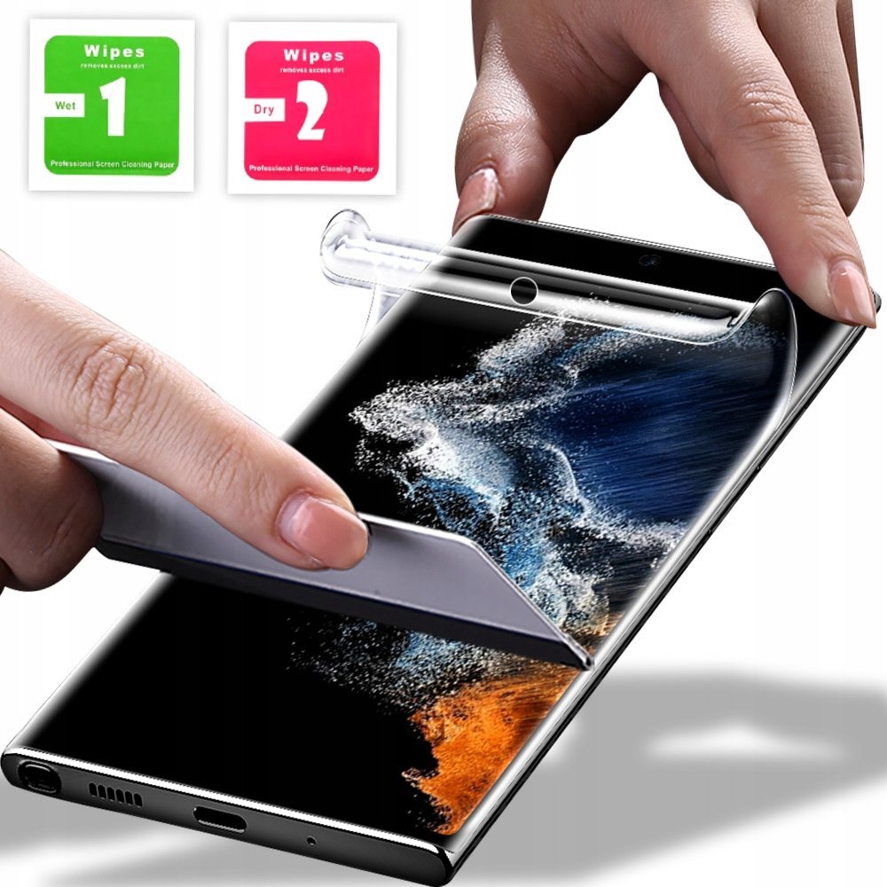 FOLIA HYDROŻELOWA HYDROGEL OCHRONNA HYDROŻEL do SAMSUNG GALAXY S23 ULTRA