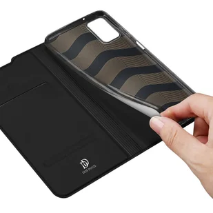 Dux Ducis Skin Pro kabura etui pokrowiec z klapką Samsung Galaxy A03s czarny - Etui i futerały do telefonów - miniaturka - grafika 8