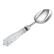 Pozostałe akcesoria kuchenne - Łyżka do sałaty posrebrzana z kryształową rączką CASANDRA VILLA ITALIA - miniaturka - grafika 1