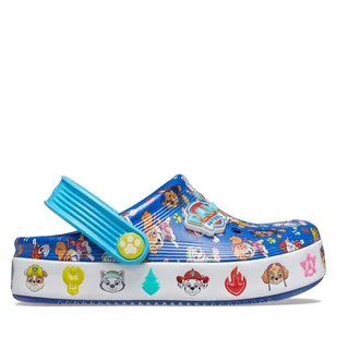 Klapki Crocs Paw Patrol Off Court Clg T 208853 Niebieski - Buty dla chłopców - miniaturka - grafika 1