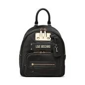Plecaki - Plecak LOVE MOSCHINO JC4020PP1HLG100A Nero - miniaturka - grafika 1