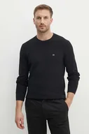 Swetry męskie - Calvin Klein sweter męski kolor czarny lekki K10K113031 - miniaturka - grafika 1
