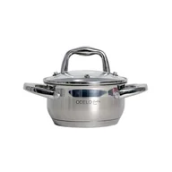 Garnki - Garnek stalowy VELIO 14 x 7 cm 1,2 l - miniaturka - grafika 1