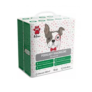 Cleanic CLEANIC PETINO podkłady higieniczne dla zwierząt 60x60, 10szt 5900095031727 - Artykuły przeciw pasożytom - miniaturka - grafika 1