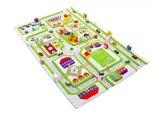 IVI Carpets Carpets, Dywan dziecięcy, 3D, Miasto Zabaw, Zielony, 160x230 cm - Dywany dla dzieci - miniaturka - grafika 1