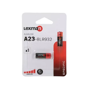 Bateria alkaliczna A23/8LR932 1 SZT. LEXMAN - Baterie i akcesoria - miniaturka - grafika 1