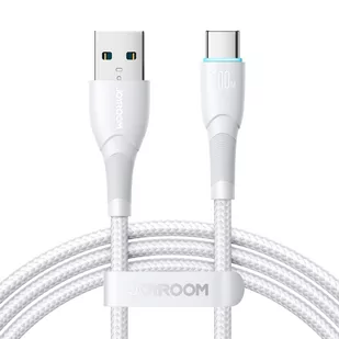 Kabel przewód Starry Series USB-A - USB-C 100W 1m biały - Kable USB - miniaturka - grafika 1