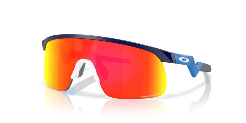 Okulary Młodzieżowe Oakley Resistor Matte Navy -Prizm Ruby