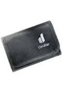 Portfele - PORTFEL PODRÓŻNY DEUTER TRAVEL WALLET - BLACK - miniaturka - grafika 1