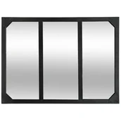 Lustra - Lustro Lola czarne 54x74cm - miniaturka - grafika 1