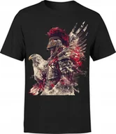 Koszulki męskie - Koszulka męska patriotyczna Polska Husaria Orzeł rycerz T-shirt męski - miniaturka - grafika 1