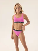 Stroje kąpielowe - Góra bikini typu top Summervibes Bloovii różowy L - Esotiq - miniaturka - grafika 1