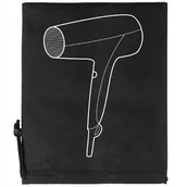 Akcesoria i części AGD - Pokrowiec Worek Etui Na Suszarke Do Włosów Czarny - miniaturka - grafika 1