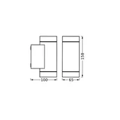 Lampy ogrodowe - OSRAM Kinkiet zewnętrzny ENDURA CLASSIC ITYS - miniaturka - grafika 1