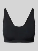 Biustonosze - Biustonosz miękki w jednolitym kolorze model ‘Classic’ - miniaturka - grafika 1