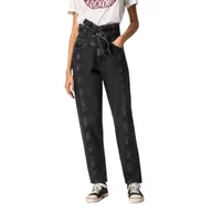 Spodnie damskie - Spodnie damskie Pepe Jeans Rayven jeansowe -W27 - miniaturka - grafika 1