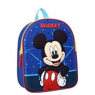 Disney Disney VB27956 Minnie Maus plecak, niebieski 8712645279568 - Plecaki szkolne i tornistry - miniaturka - grafika 2