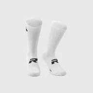Skarpetki kolarskie - ASSOS Skarpetki rowerowe R SOCKS S11 dwupak white series - miniaturka - grafika 1
