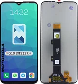 Baterie do telefonów - Wyświetlacz LCD Ekran Szybka Dotyk do Motorola Moto G10 XT2127 Czarny - miniaturka - grafika 1