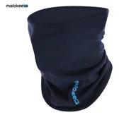 Apaszki i szaliki damskie - Komin bawełniany granatowy termoaktywny ocieplacz tuba - miniaturka - grafika 1