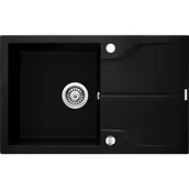 Zlewozmywaki - Deante Andante 1-komorowy z ociekaczem - nero ZQN_N113 ZQN N113 [14850115] - miniaturka - grafika 1