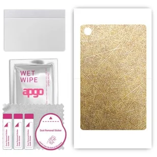 folia naklejka skórka strukturalna na TYŁ do Samsung Galaxy Tab A9+ Plus - Tkanina Włókno - apgo SKINS - Akcesoria do tabletów i e-booków - miniaturka - grafika 1