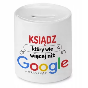 Skarbonka Dla Księdza na Urodziny na Prezent z Nadrukiem ze Zdjęciem - Skarbonki - miniaturka - grafika 1